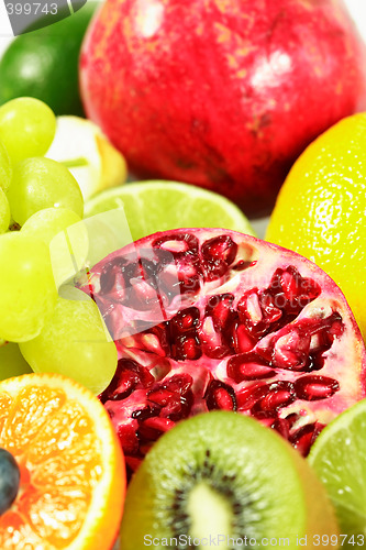 Image of Fresh fruits with lot of vitamins