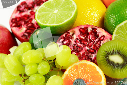 Image of Fresh fruits with lot of vitamins