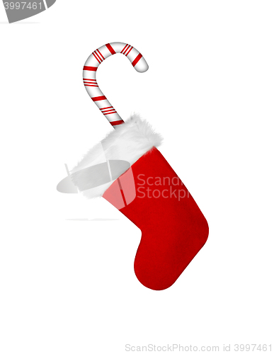 Image of candy can in socks