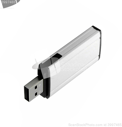 Image of Usb flash drive isolated on white