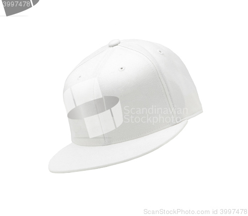 Image of White baseball cap