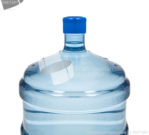 Image of big plastic bottle for potable water