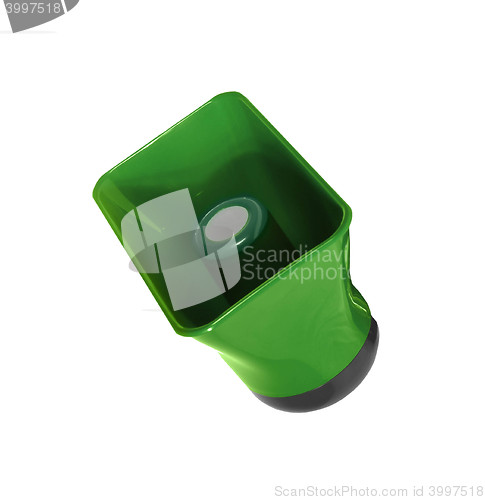 Image of green megaphone