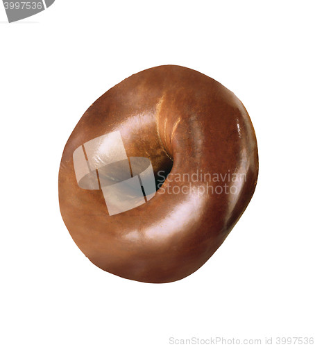 Image of doughnut isolated