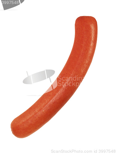 Image of Sausage on a white background isolated