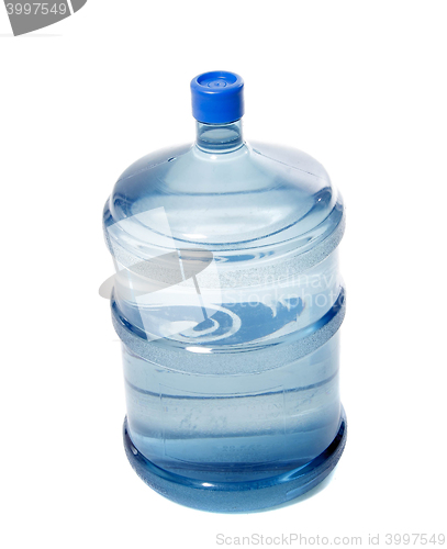 Image of big plastic bottle for potable water