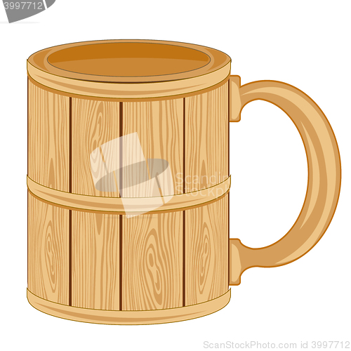 Image of Wooden mug