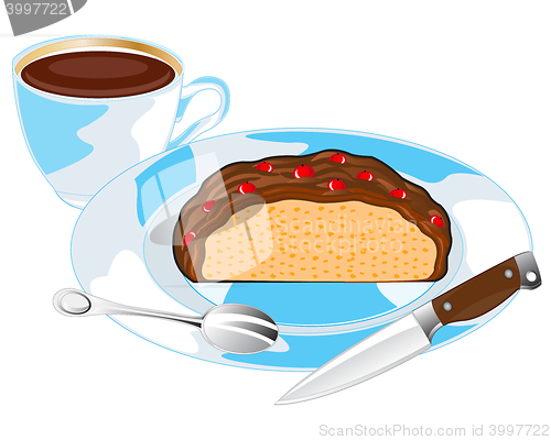 Image of Cake on plate