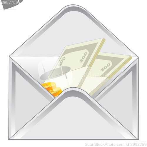 Image of Envelope with money