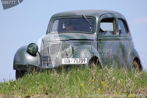 Image of Old german car. WW2 time