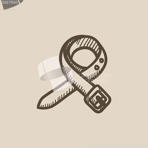 Image of Belt sketch icon.