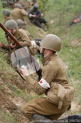 Image of World War 2 reenacting