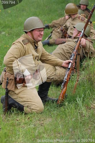 Image of World War 2 reenacting