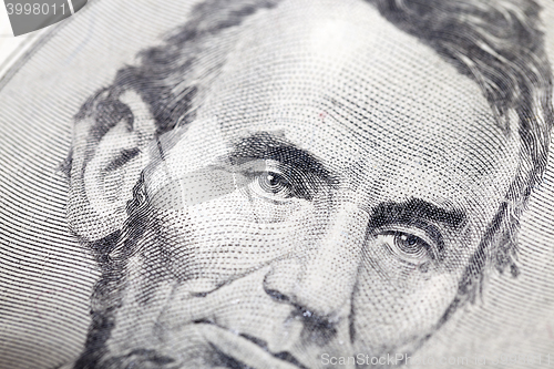 Image of American dollars, close-up