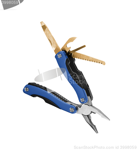 Image of Multi tools knife isolated