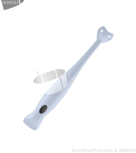 Image of small electric blender on white