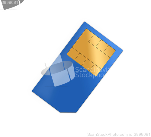 Image of blue sim card