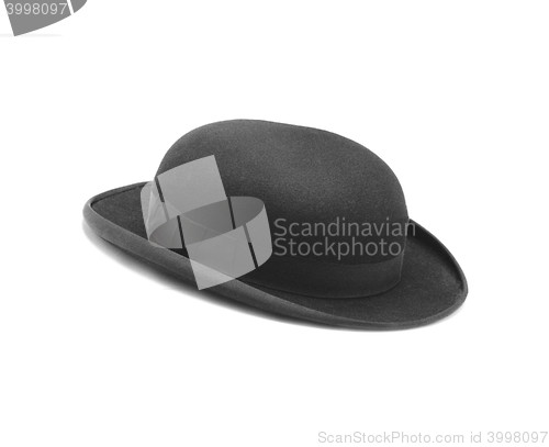 Image of Black hat isolated on the white background