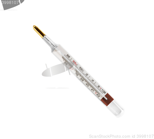 Image of Thermometer it is isolated on a white