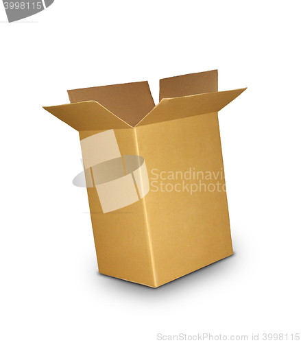 Image of Corrugated Box with Path