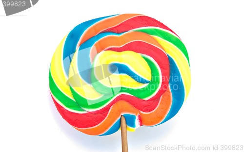 Image of lollipop close up