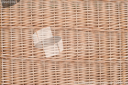 Image of Wicker furniture light brown textured  background