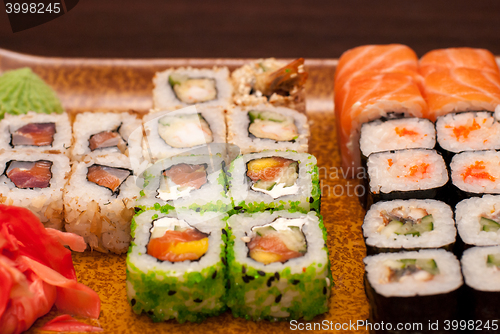 Image of Japanese food - Sushi and Sashimi