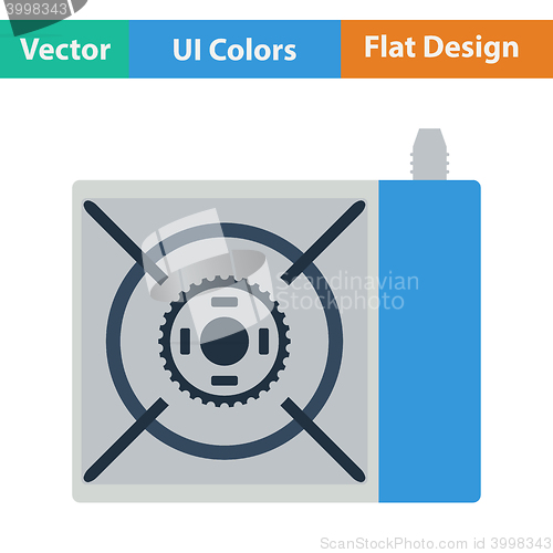 Image of Icon of camping gas burner stove