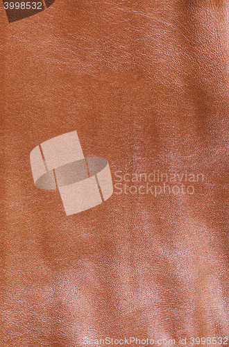 Image of brown leather texture