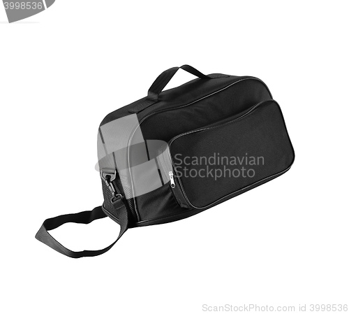 Image of Black bag isolated