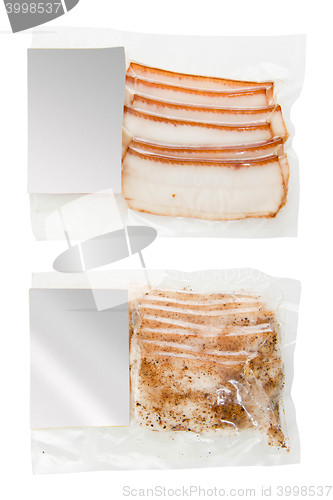 Image of sliced fat packaged