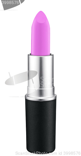 Image of lipstick over white background