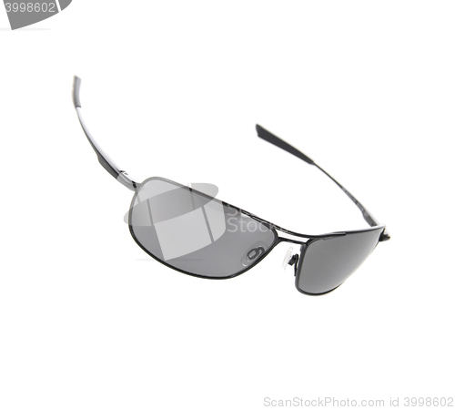 Image of Sun glasses on the white backgrounds