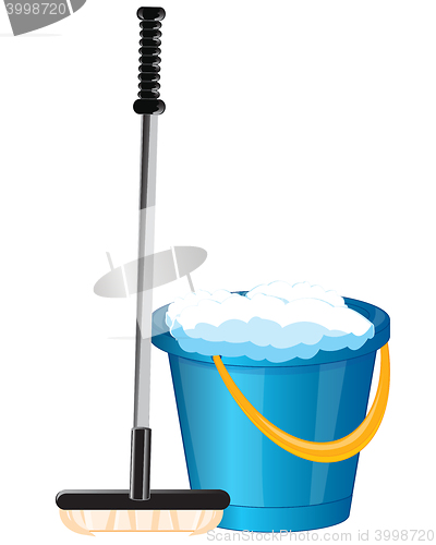 Image of Pail and mop