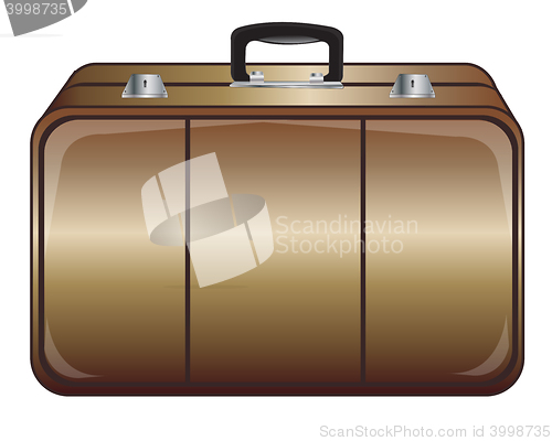 Image of Gray valise