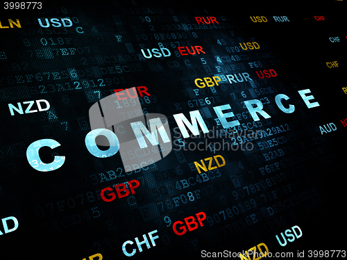 Image of Business concept: Commerce on Digital background