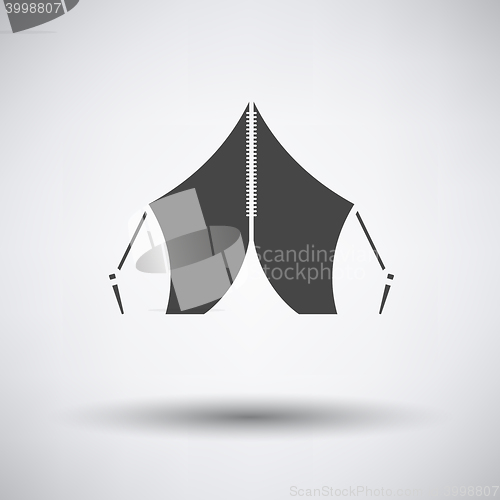 Image of Touristic tent icon