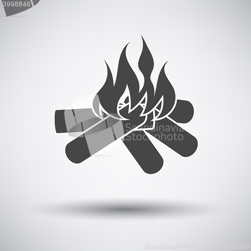 Image of Camping fire  icon
