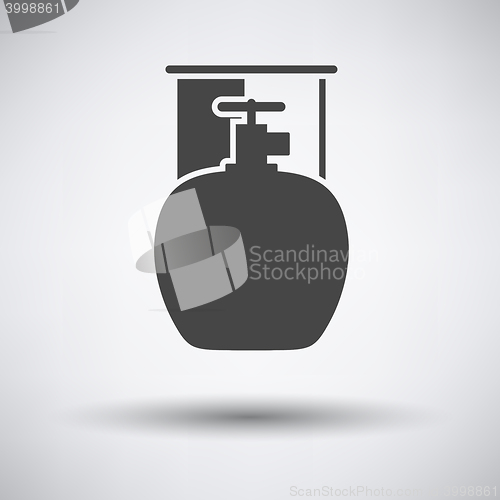 Image of Camping gas container icon