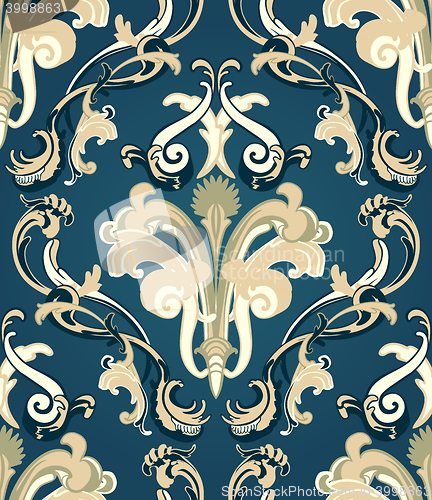 Image of Damask seamless pattern