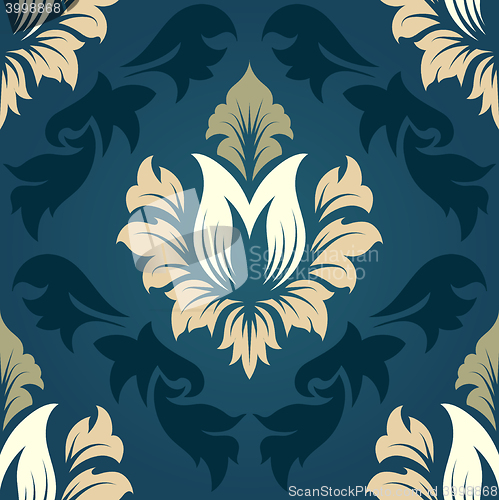 Image of Damask seamless pattern