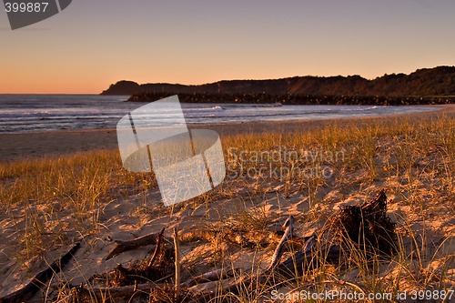 Image of beach sunrise