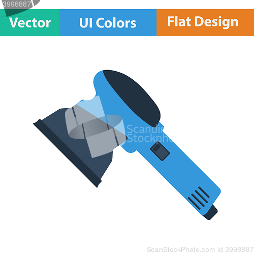 Image of Flat design icon of grinder