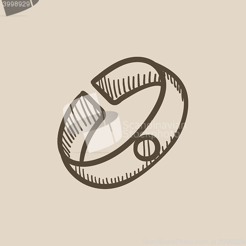 Image of Bracelet sketch icon.