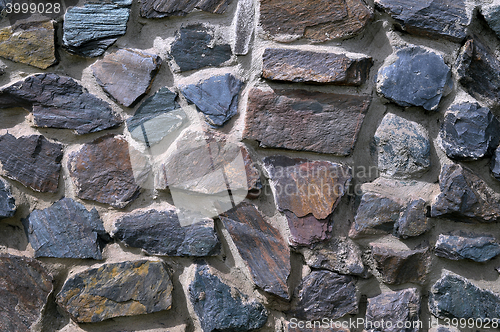 Image of The texture in the form of a wall of colored quartz