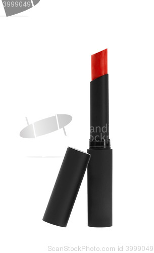 Image of lipstick over white background