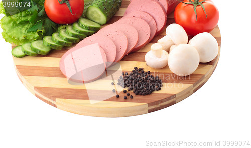 Image of Sliced sausage