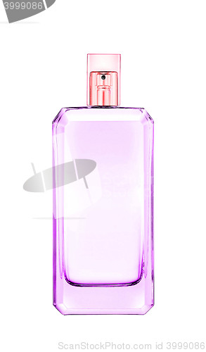 Image of bottle of perfume isolated on white