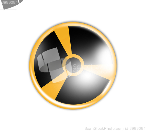 Image of Radiation sign in circle