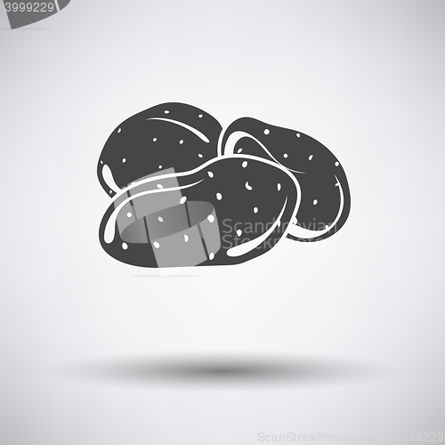 Image of Potato icon on gray background